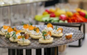 live food counter at wedding
