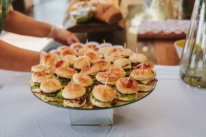 late night food counter wedding